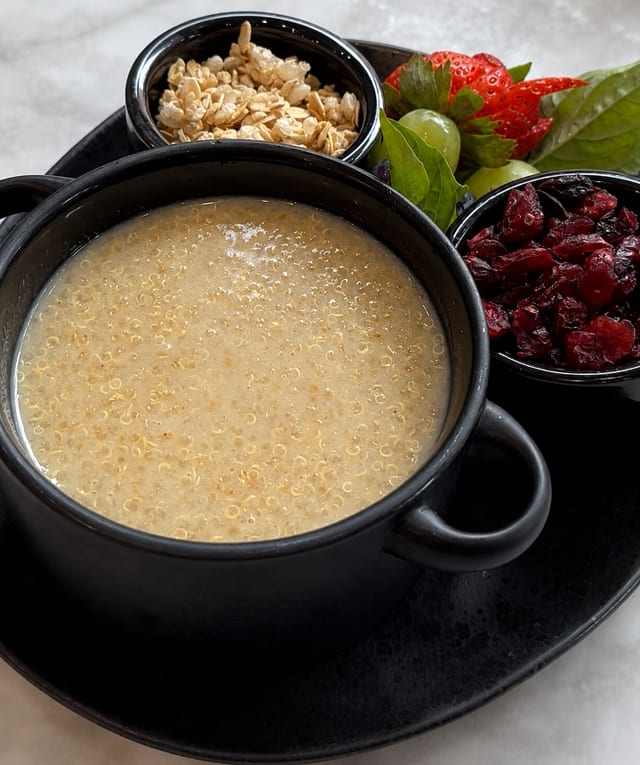 Quinoa Oatmeal.