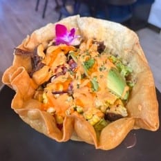 Steak Taco Salad Bowl.
