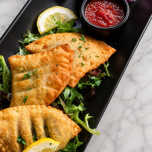 Empanada Platter -Spinach Mushroom.