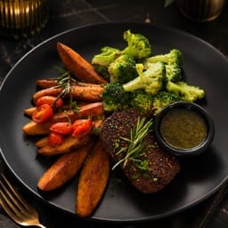 Steak Dinner.
