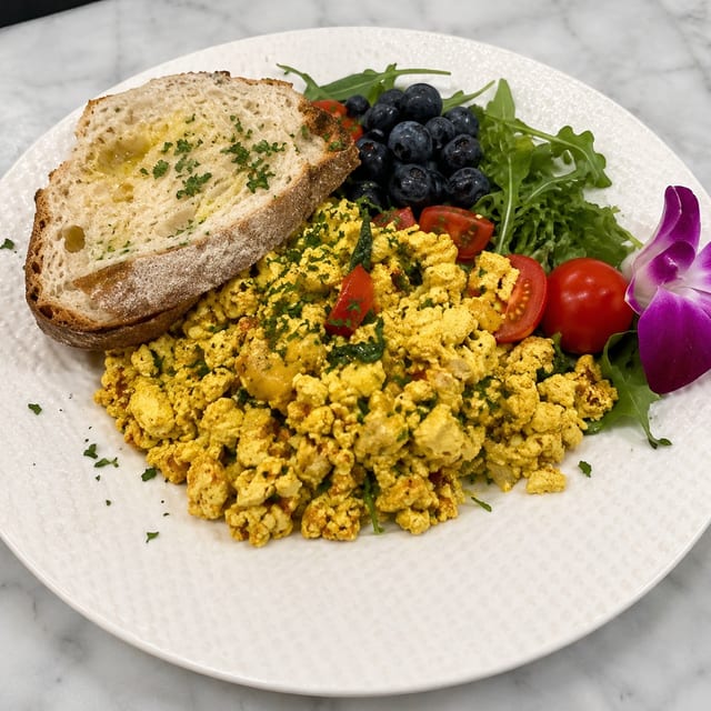 Side Tofu Scramble.