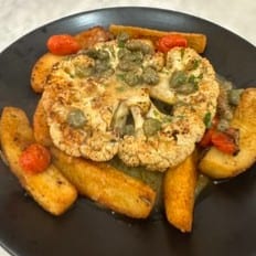 Cauliflower Picatta.