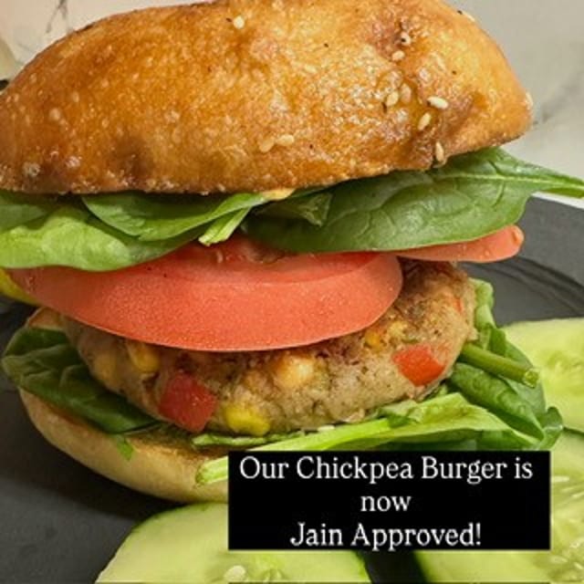 Chickpea Burger.