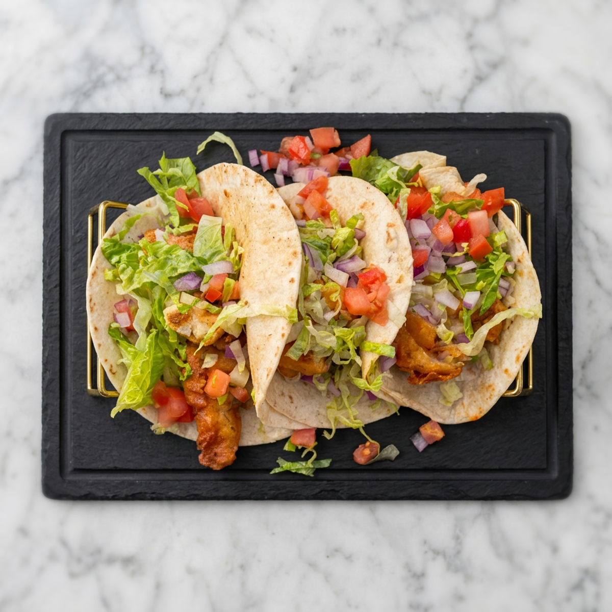 Crispy Golden Cauliflower Taco (3)