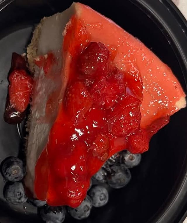 Strawberry Cheesecake.