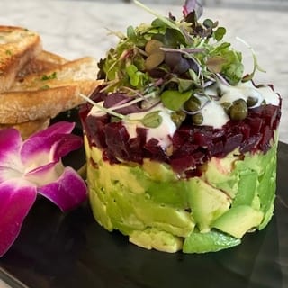 Maple Wood Smoked BeetTartare